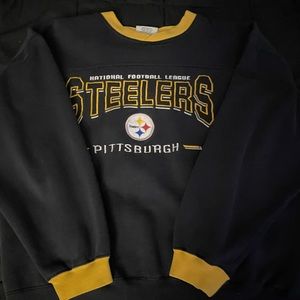 super rare 90’s vintage steelers crewneck